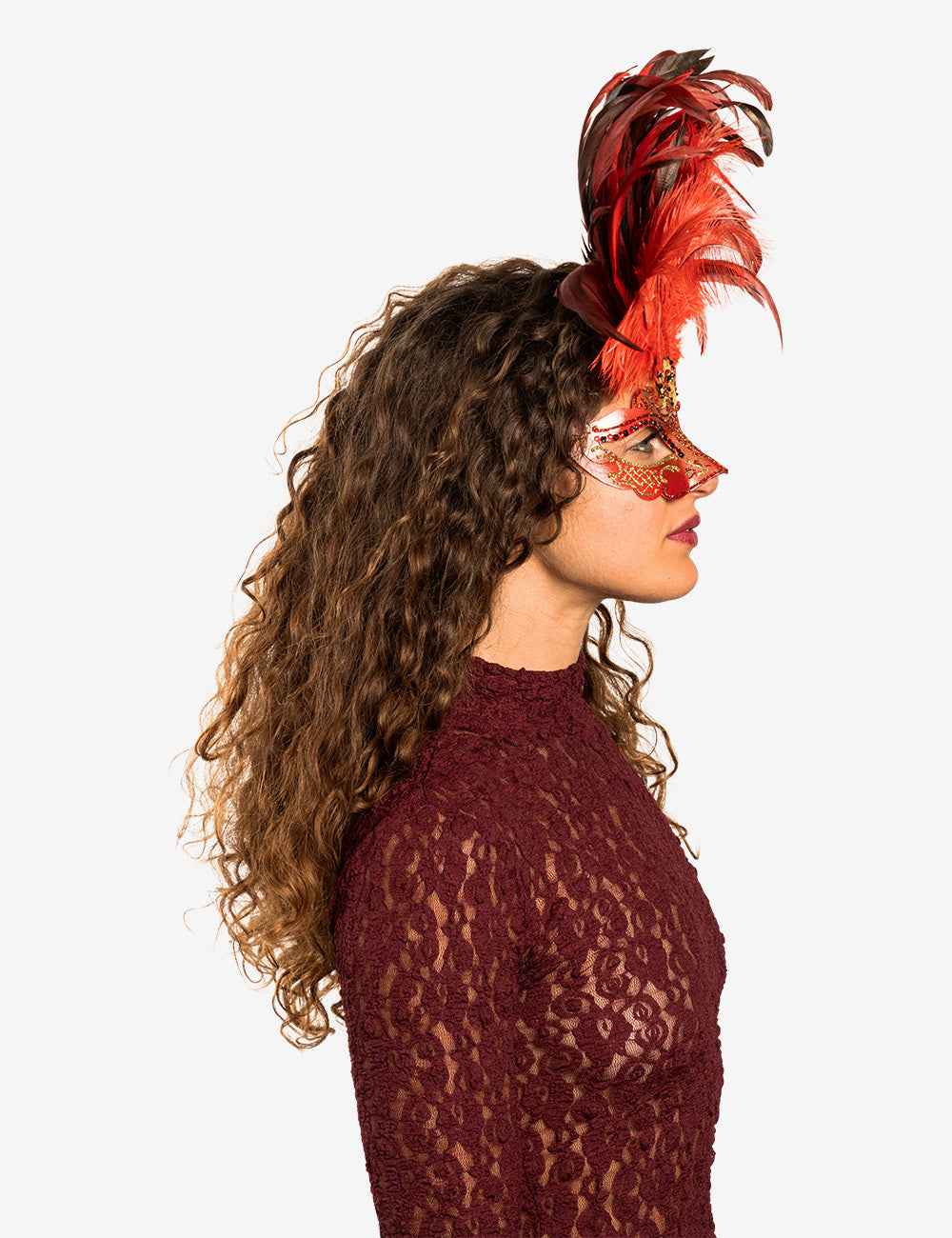 Isabella | Venetian Mask For Sale | Handcrafted In Venice | 1920s