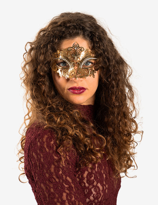 Gold Messalina with Strass