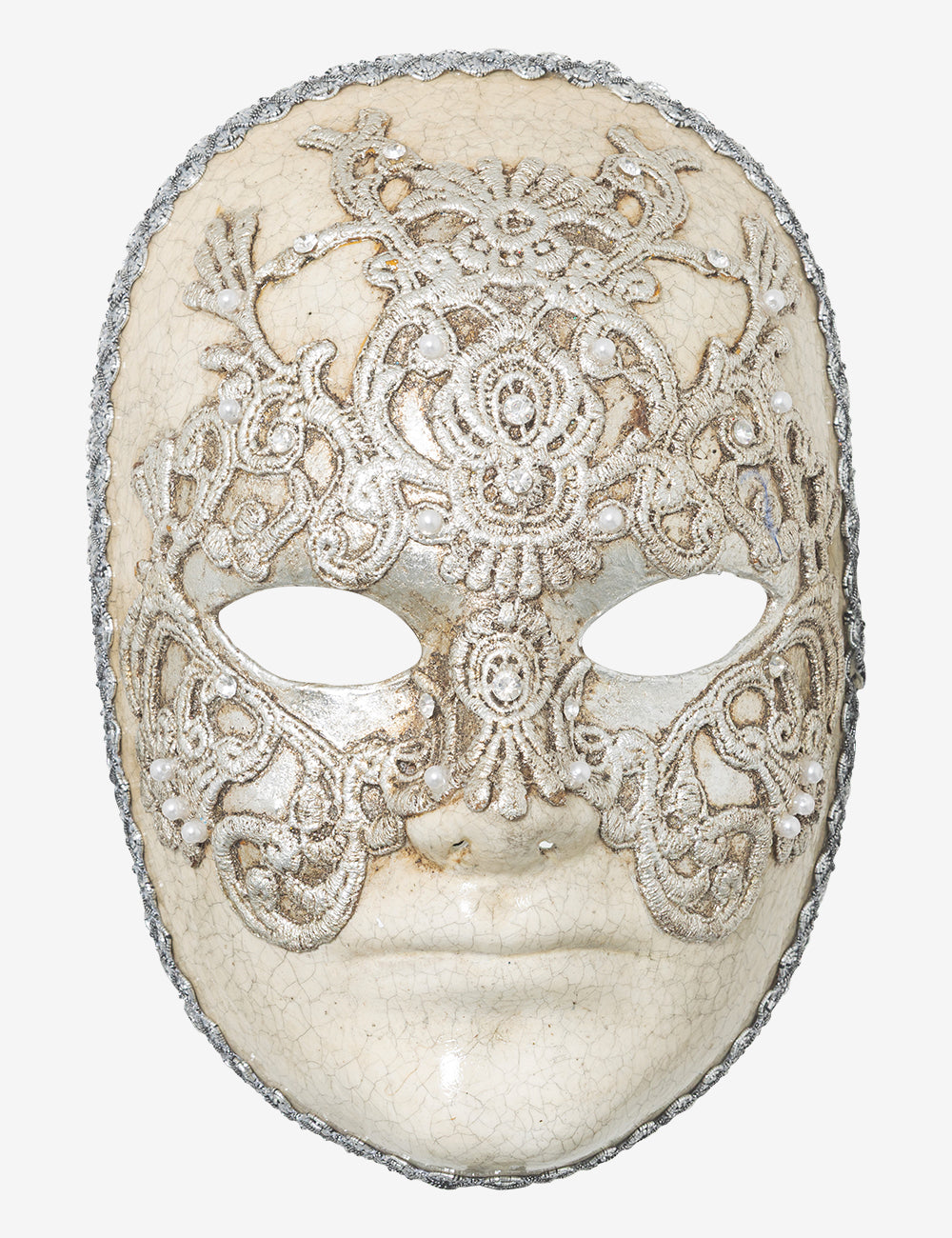 Macramé Face Mask | Venetian Mask For Sale | Eyes Wide - The 