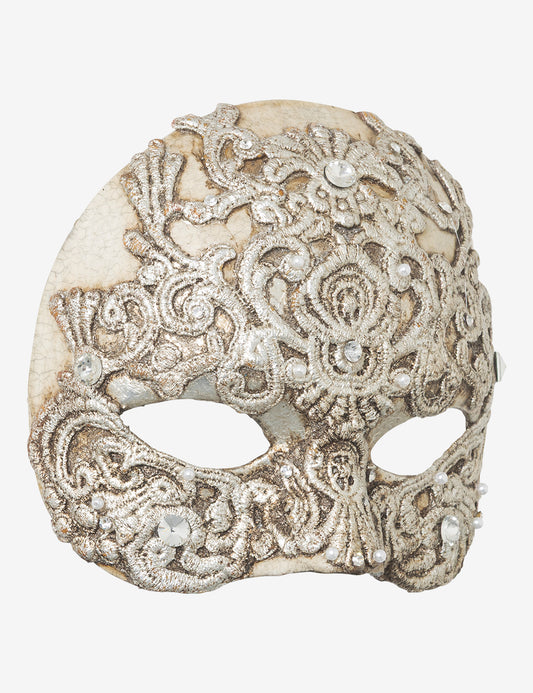 Macramé Half Mask