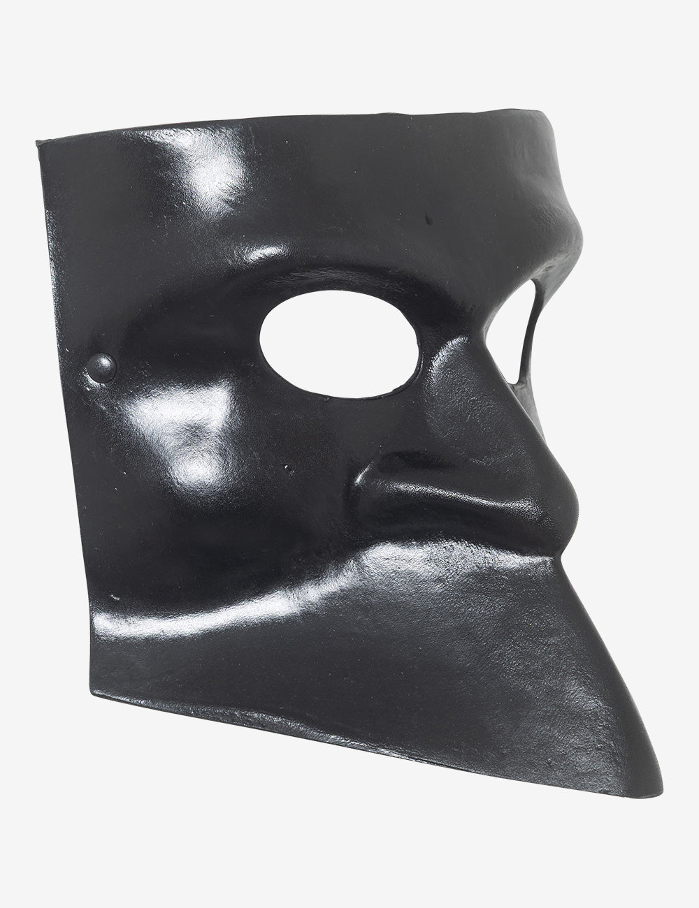 Leather Classic Bauta | Venetian Leather Mask For Sale | Bauta