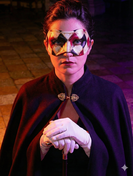 Eule mit Karos gemustert