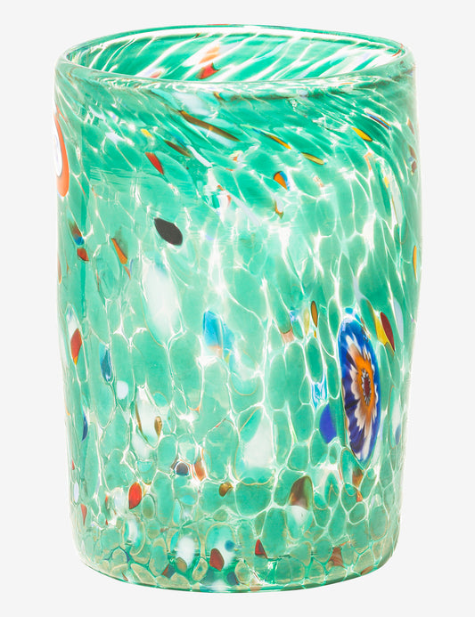 Venezianisches Glas „Pacche“ – Aquamarin