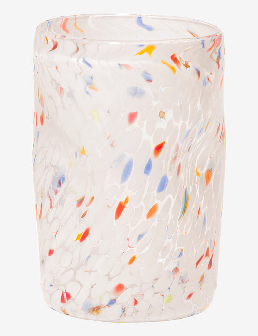 Venezianisches Glas „Pacche“ – Weiß