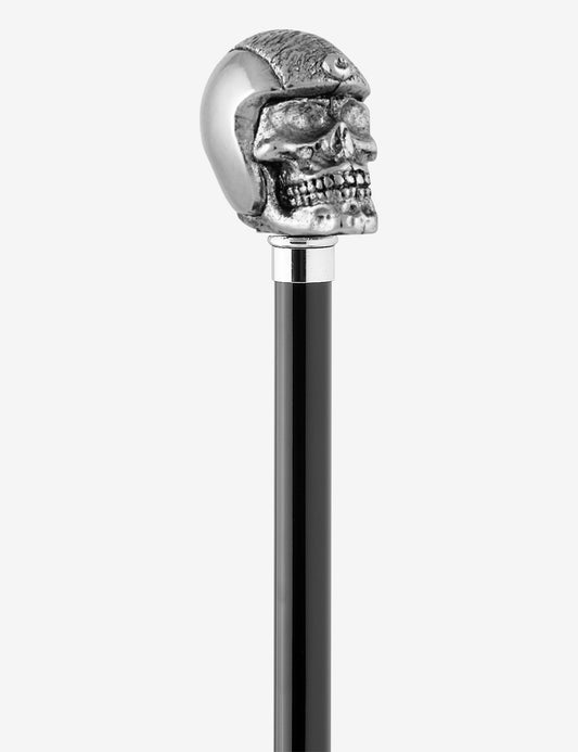 Biker Skull Walking Stick